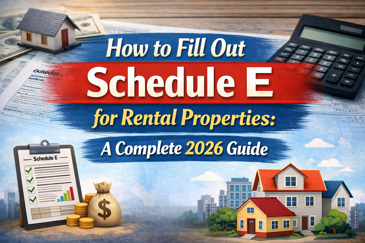 How to Fill Out Schedule E for Rental Properties: A Line-by-Line 2026 Guide