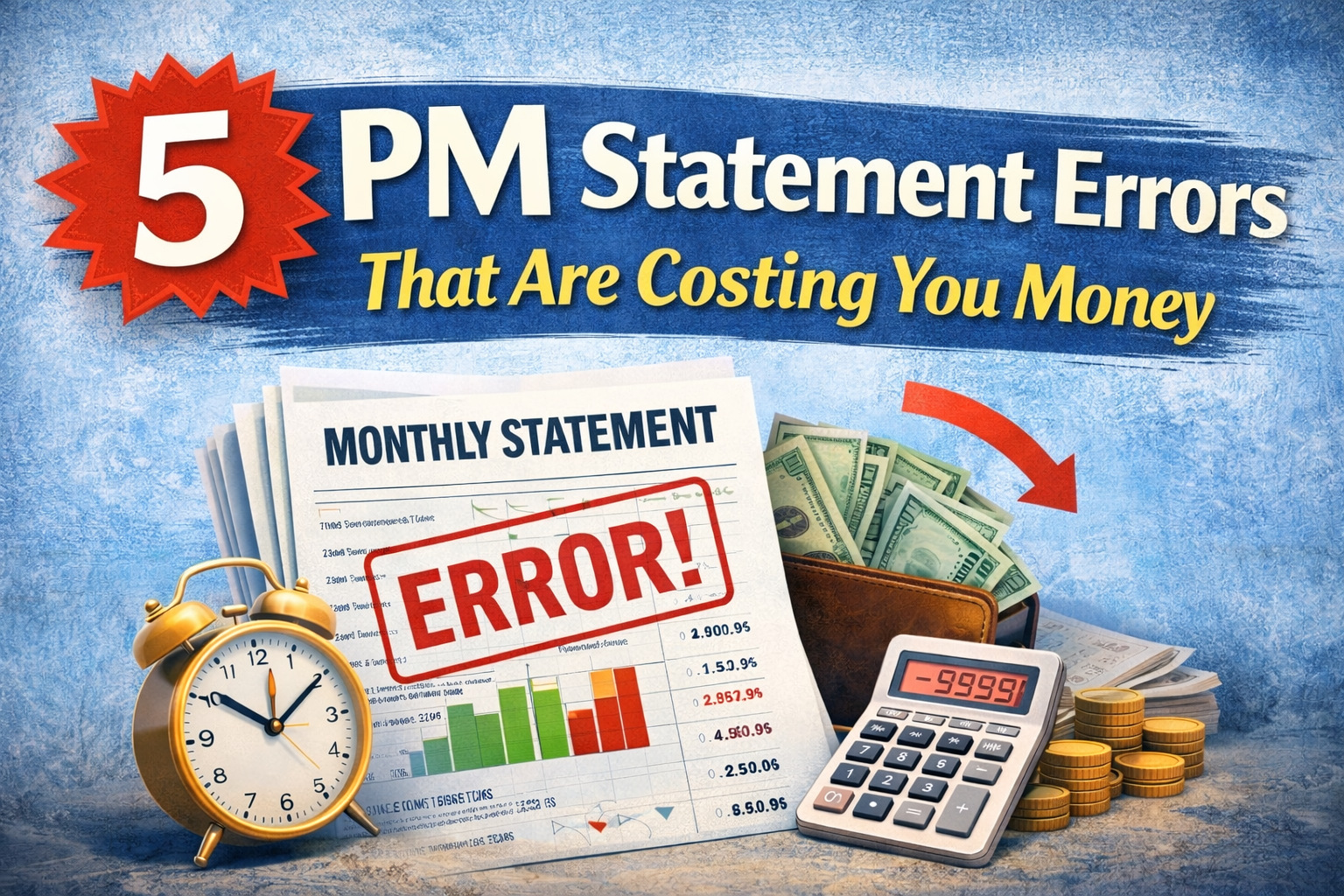 5 PM Statement Errors That Are Costing You Money (And How to Catch Them)