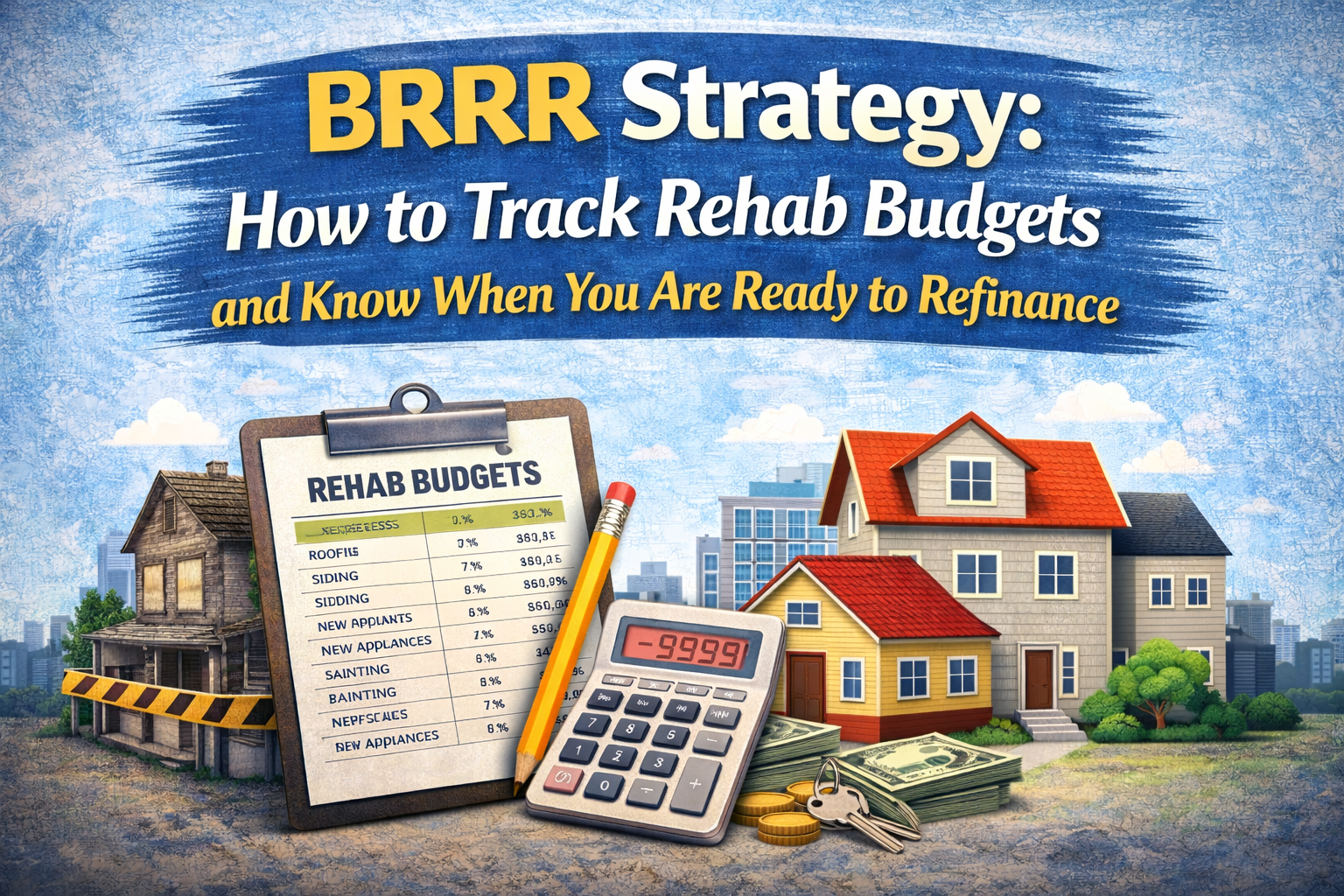 BRRR Strategy: How to Track Rehab Budgets and Know When You Are Ready to Refinance