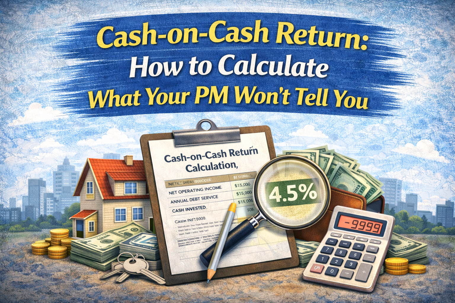 Cash-on-Cash Return: How to Calculate What Your PM Won't Tell You