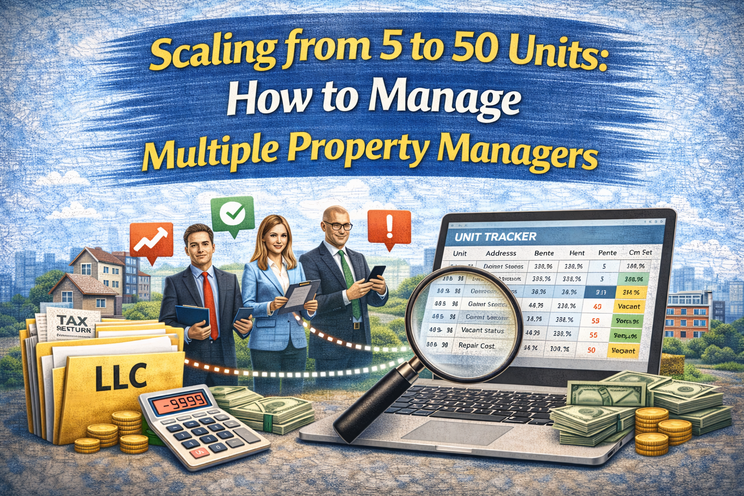 Scaling from 5 to 50 Units: How to Manage Multiple Property Managers