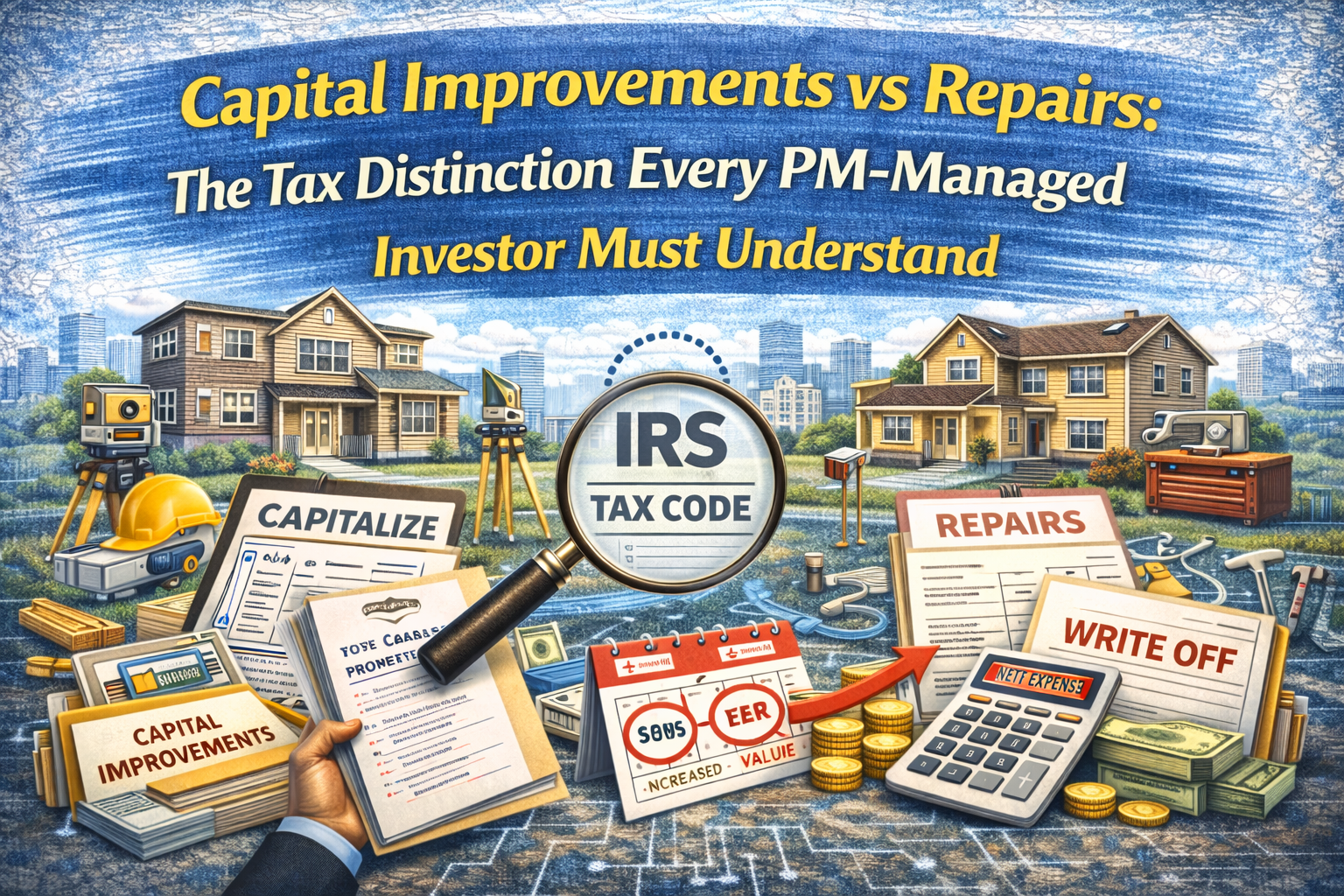 Capital Improvements vs Repairs: The Tax Distinction Every PM-Managed Investor Must Understand