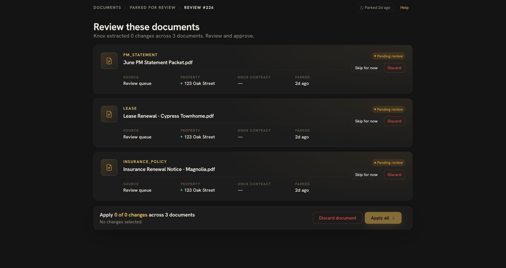 Review these documents