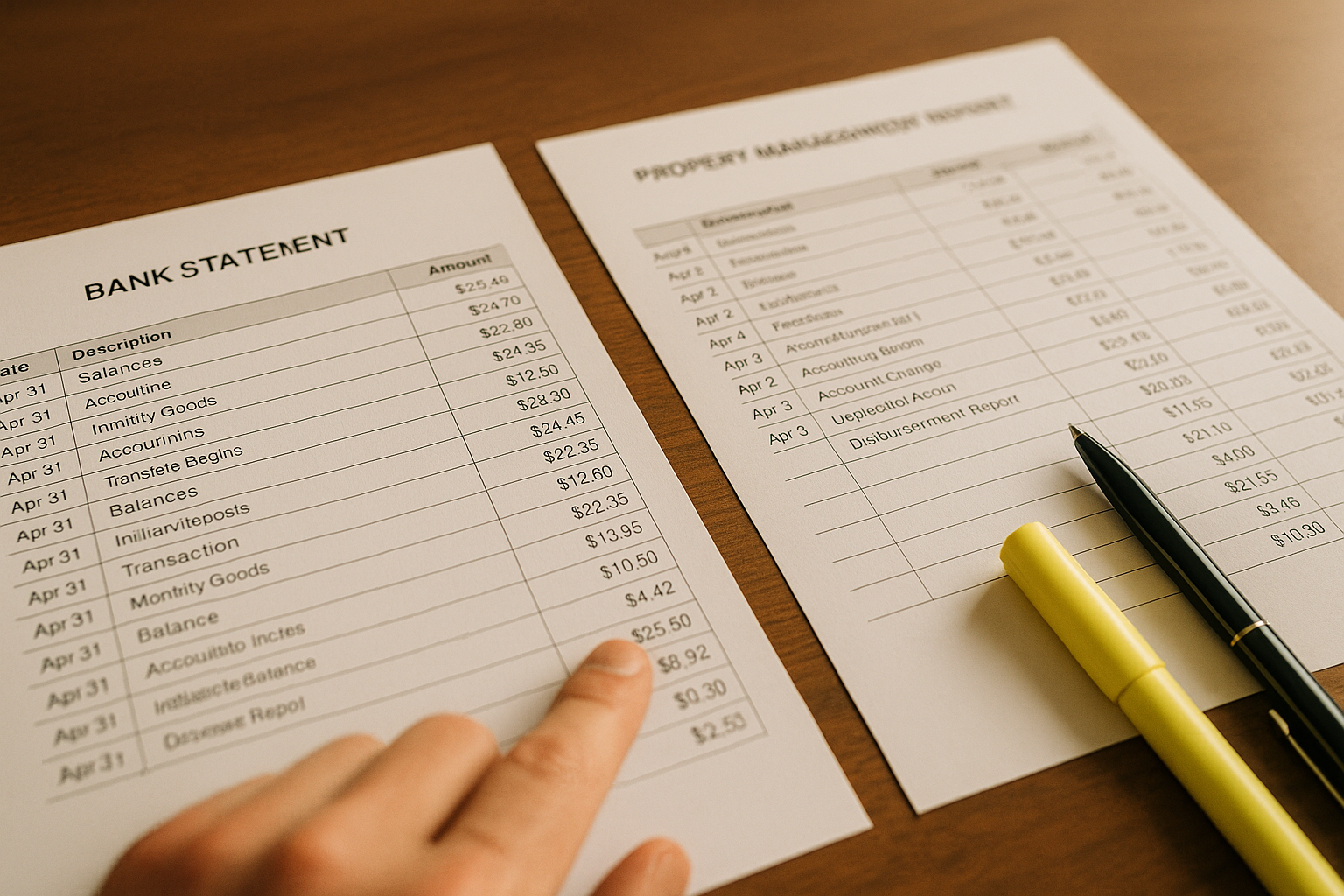 Property Management Statement Reconciliation Template (15 Minutes a Month)